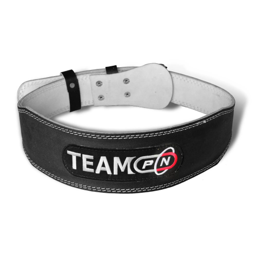 PURE NUTRITION - BELT CLASSIC - LEATHER PADDED - 10 cm
